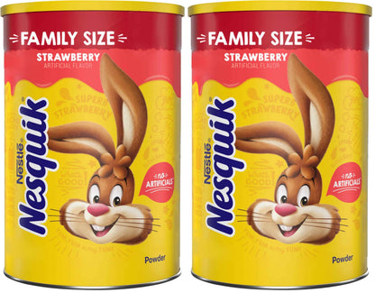 Nesquik Large Strawberry Powder Drink Mix, 35.5 Ounce