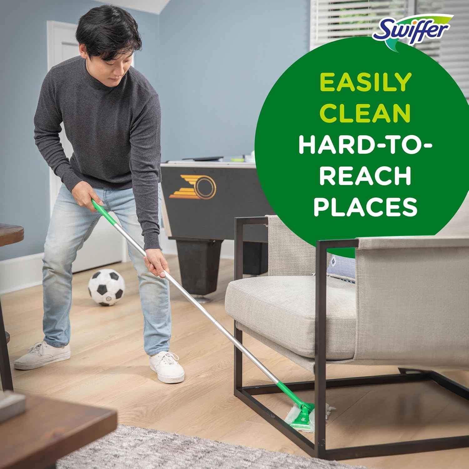 Swiffer Sweeper Heavy Duty Dry Multi-Surface Cloth Refills for Floor Sweeping and Cleaning