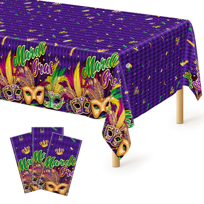 Mardi Gras - 3pcs 54x108 in