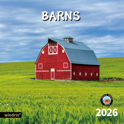 2026 Wall Calendar,Calendar 2026, November 2025 - December 2026, Wall Calendar Barns, 12&amp;#34; x 24&amp;#34; Opened,Full Page Months Thick &amp;amp; Sturdy Paper for Calendar Organizing &amp;amp; Planning