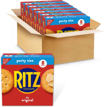 RITZ Original Crackers, Snacks for Kids and Adults, Lunch Snacks, Party Size