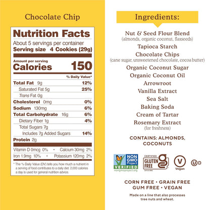 Simple_Mills_Almond_Flour_Crunchy_Cookies,_Chocolate_Chip_-_Gluten_Free,_Vegan,_Healthy_Snacks,_Made_with_Organic_Coconut_Oil,_5.5_Ounce_(Pack_of_1)