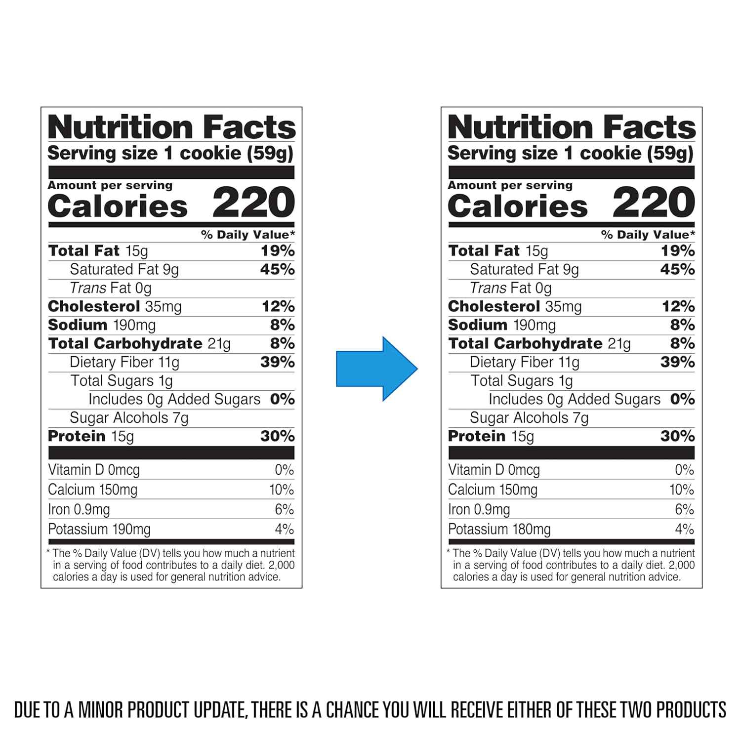 Quest Nutrition Protein Cookie, 15g Protein, 1g Sugar, 3g Net Carbs, Keto Friendly, High Protein, Low Carb