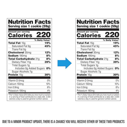 Quest Nutrition Protein Cookie, 15g Protein, 1g Sugar, 3g Net Carbs, Keto Friendly, High Protein, Low Carb