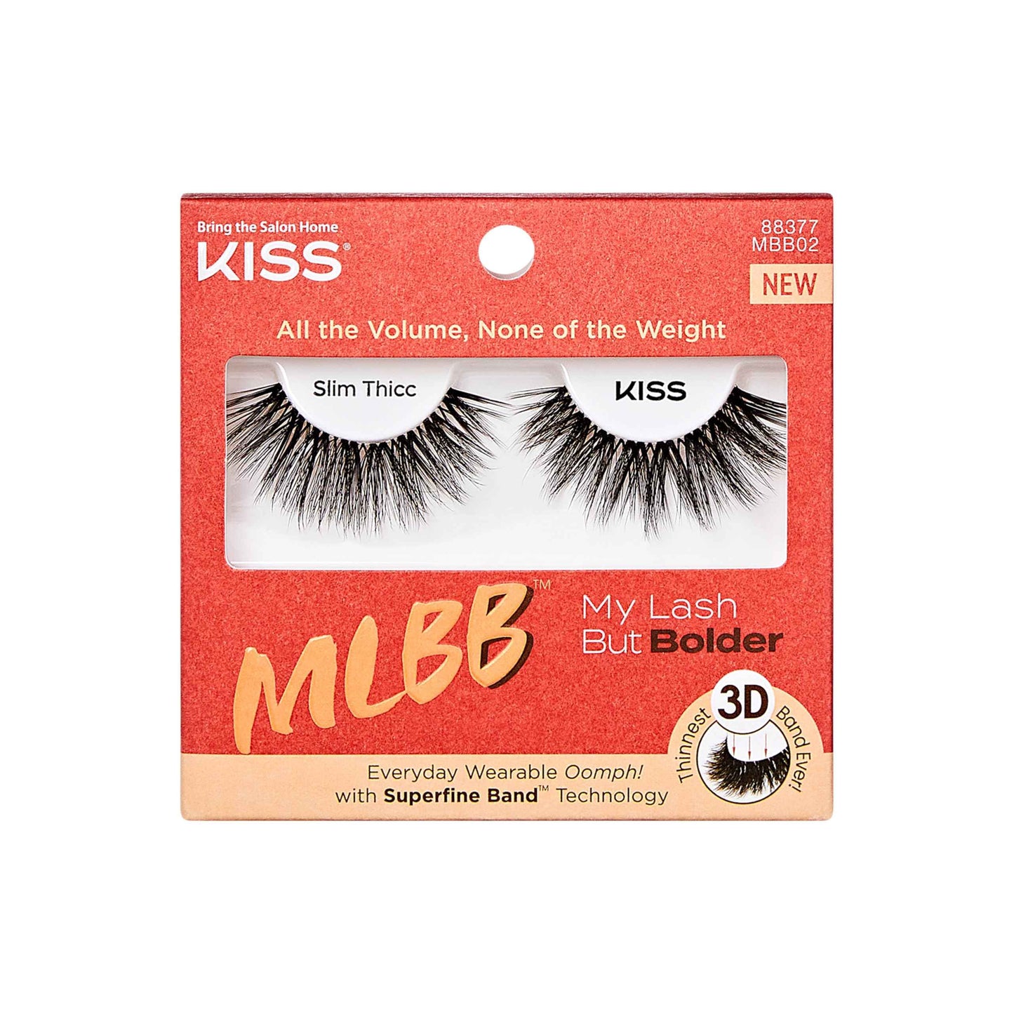 KISS My Lash But Better, False Eyelashes, 12mm, Includes 1 Pair Of Lash, Easy to Apply, Reusable Lash Clusters