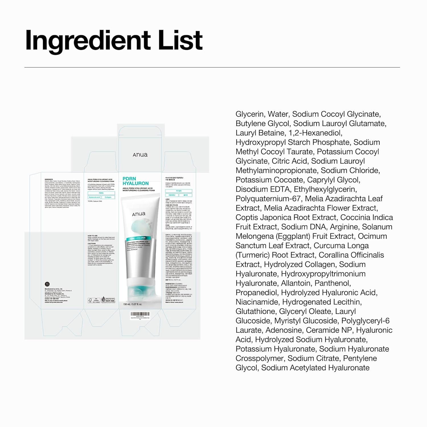 Anua_PDRN_Hyaluronic_Acid_Moisturizing_Cleansing_Foam,_Daily_Gentle_Face_Wash_for_Dry_Skin,_Salmon_DNA_Hydrating_&_Soft_Facial_Cleanser,_Barrier_Repair_&_Glow_Glass_Skin,_Korean_Skincare,_5.07_fl_oz.