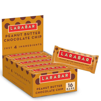 Larabar Peanut Butter Chocolate Chip, Fruit and Nut Bars, Gluten Free and Vegan