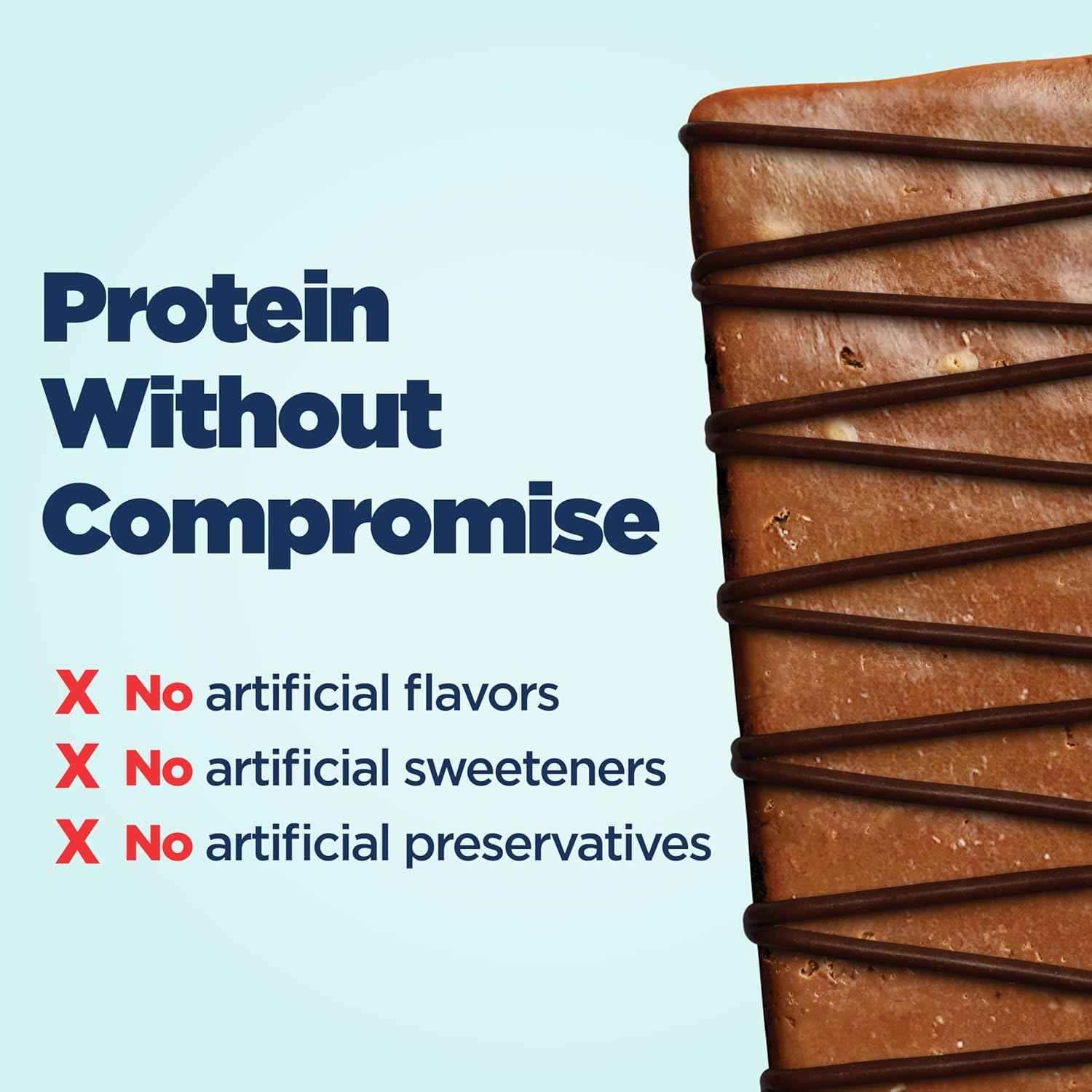 Perfect Bar Protein + Prebiotics, 20g Protein, Grass-Fed Whey, 6g Fiber With 3g Prebiotics, Gluten-Free, Non-GMO, 2.4 Ounce Bar, 7 Count