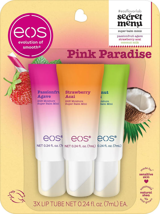 eos_24H_Moisture_Super_Balms_Minis-_Pink_Paradise,_Limited-Edition,_Nourishing,_Dry_Lips,_Variety_Pack_Mini,_Lip_Balms,_0.169_fl_oz,_3-Pack