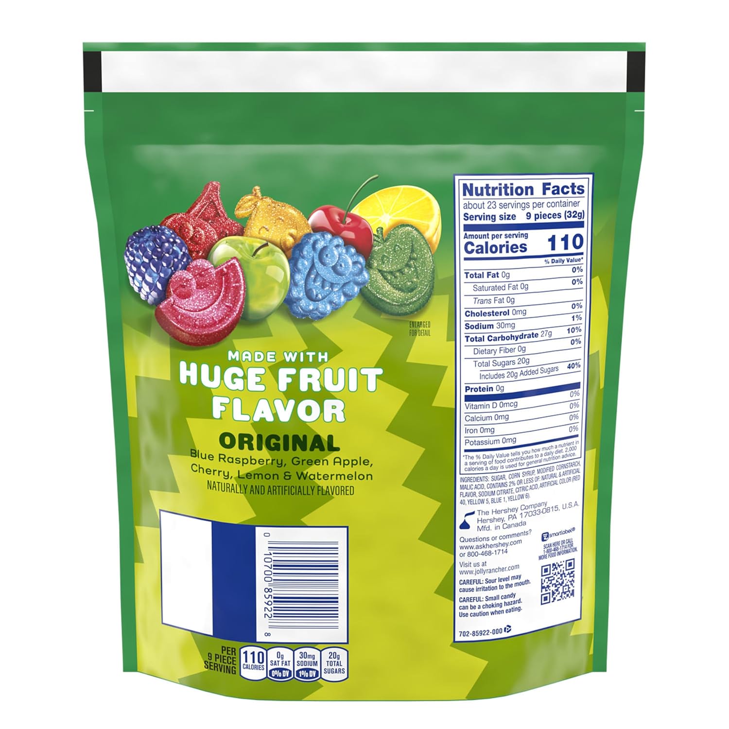 JOLLY_RANCHER_Sour_Gummies_Assorted_Fruit_Flavored_Candy_Resealable_Bag,_25.5_oz