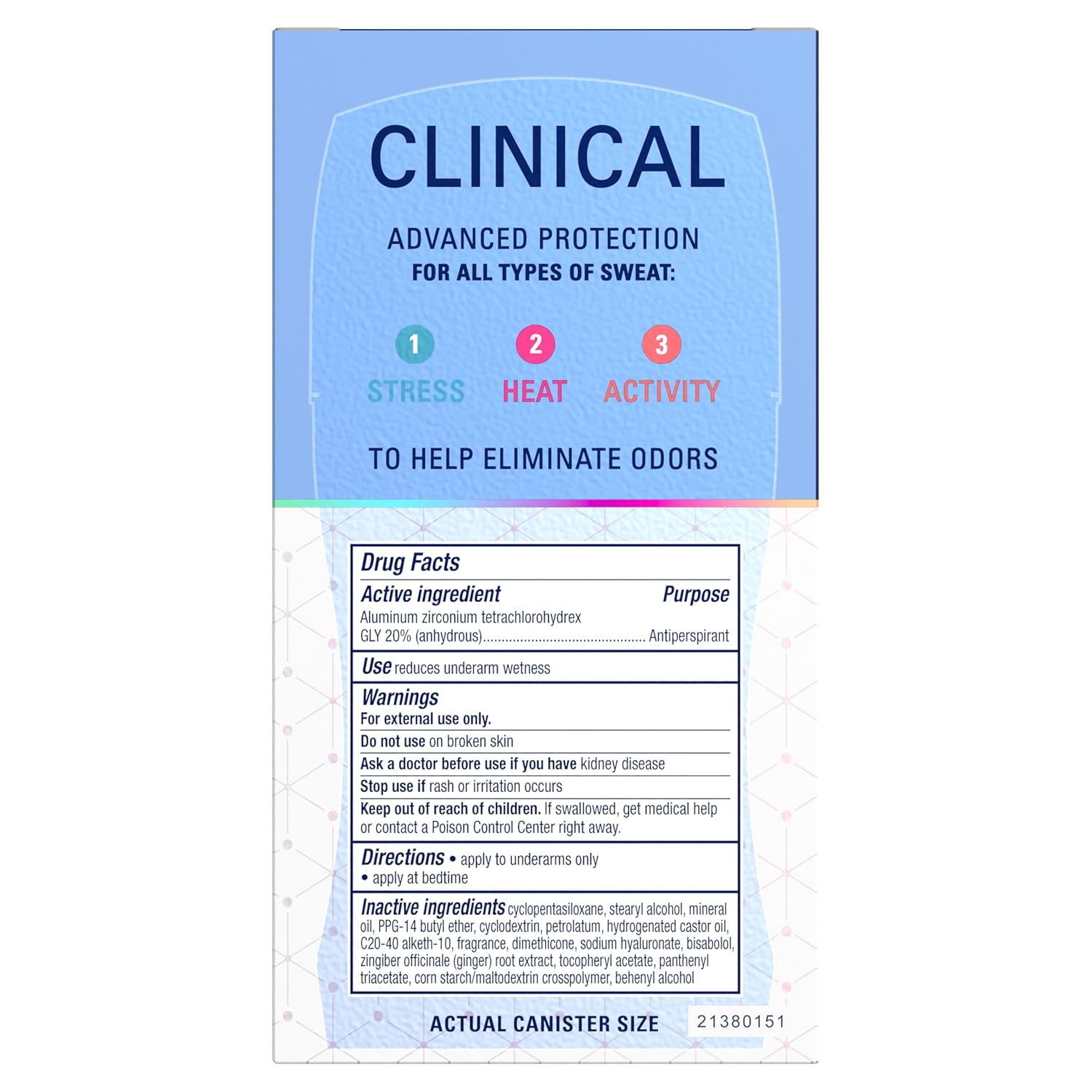 Secret_Clinical_Strength_100HR_Sweat_&_Odor,_Stress_Response_Invisible_Solid_Antiperspirant_Deodorant_for_Women,_3X_Stress_Protection_with_Hyaluronic_Acid,_PH_Balanced,_1.6_oz_(Pack_of_3)