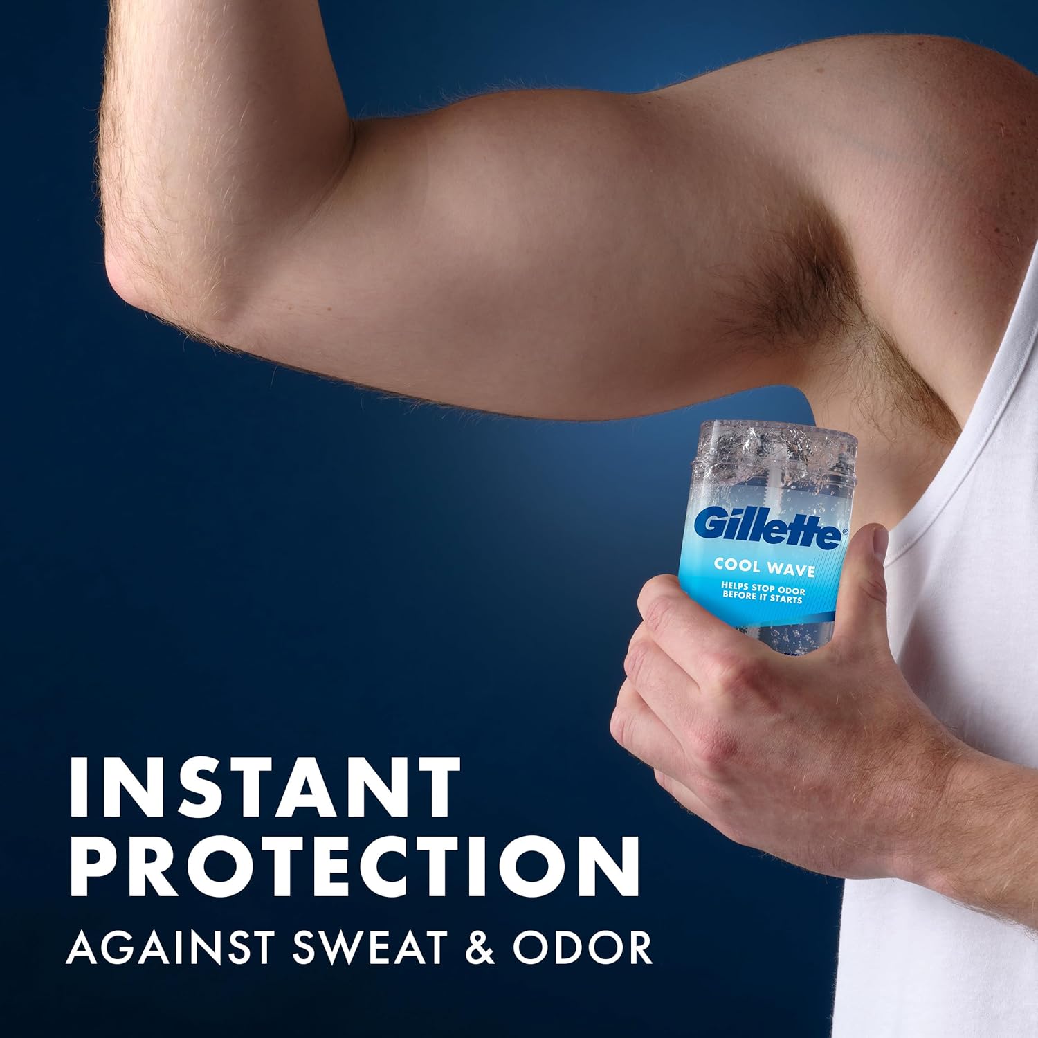 Gillette_Antiperspirant_and_Deodorant_for_Men,_72hr_Clinical_Strength_Sweat_&_Odor_Protection,_Long_Lasting_Freshness,_Anti-White_Mark_Technology,_Clear_Gel,_Cool_Wave_Scent,_3.8_oz_(Pack_of_4)