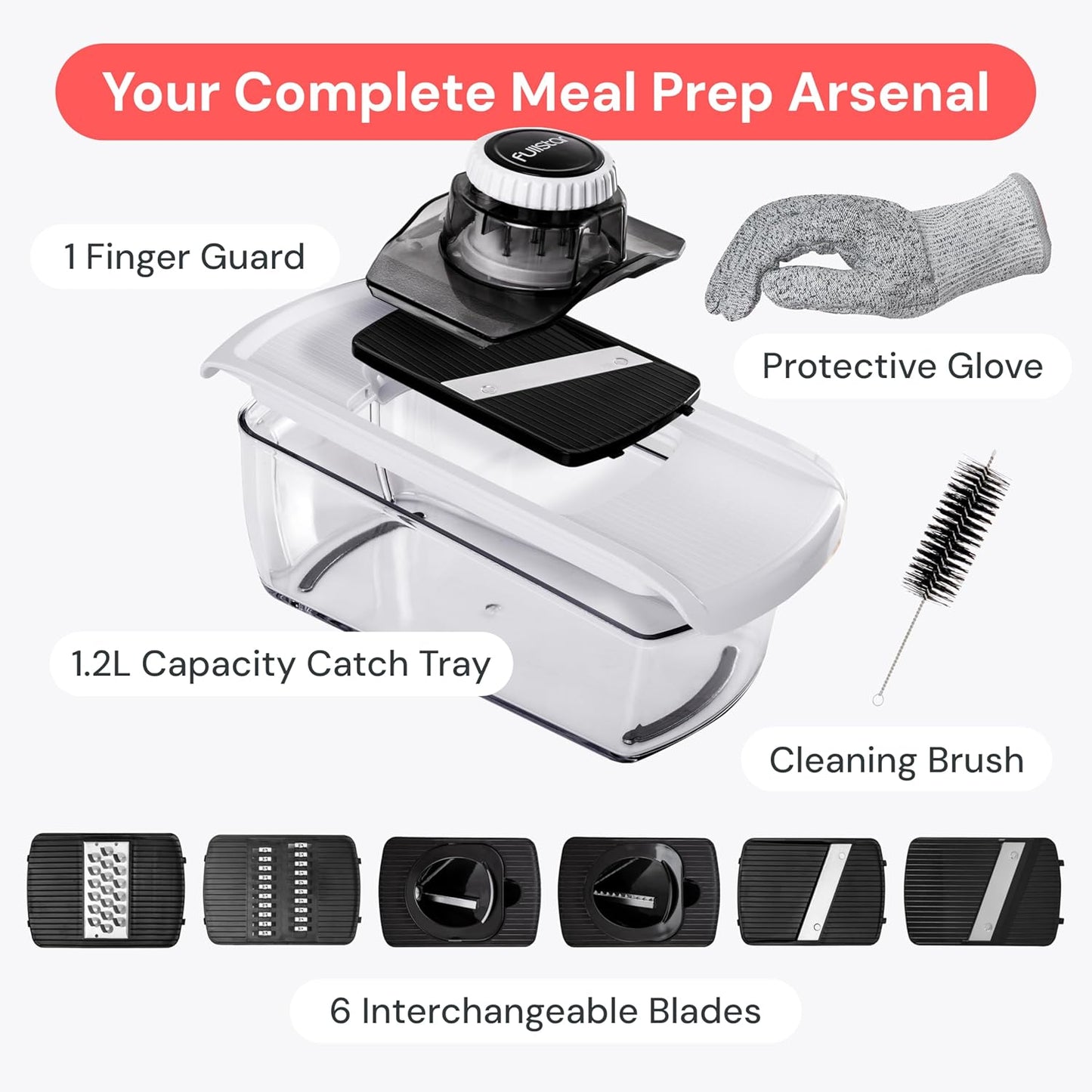 Fullstar_Mandoline_Slicer_for_Kitchen,_Fruit_Cutter,_Cheese_Grater,_Cucumber_Slicer,_Veggie_Spiralizer,_Food_Cutter_&_Kitchen_Gadgets_&_Gifts_with_Safety_Glove_(6_in_1,_White)