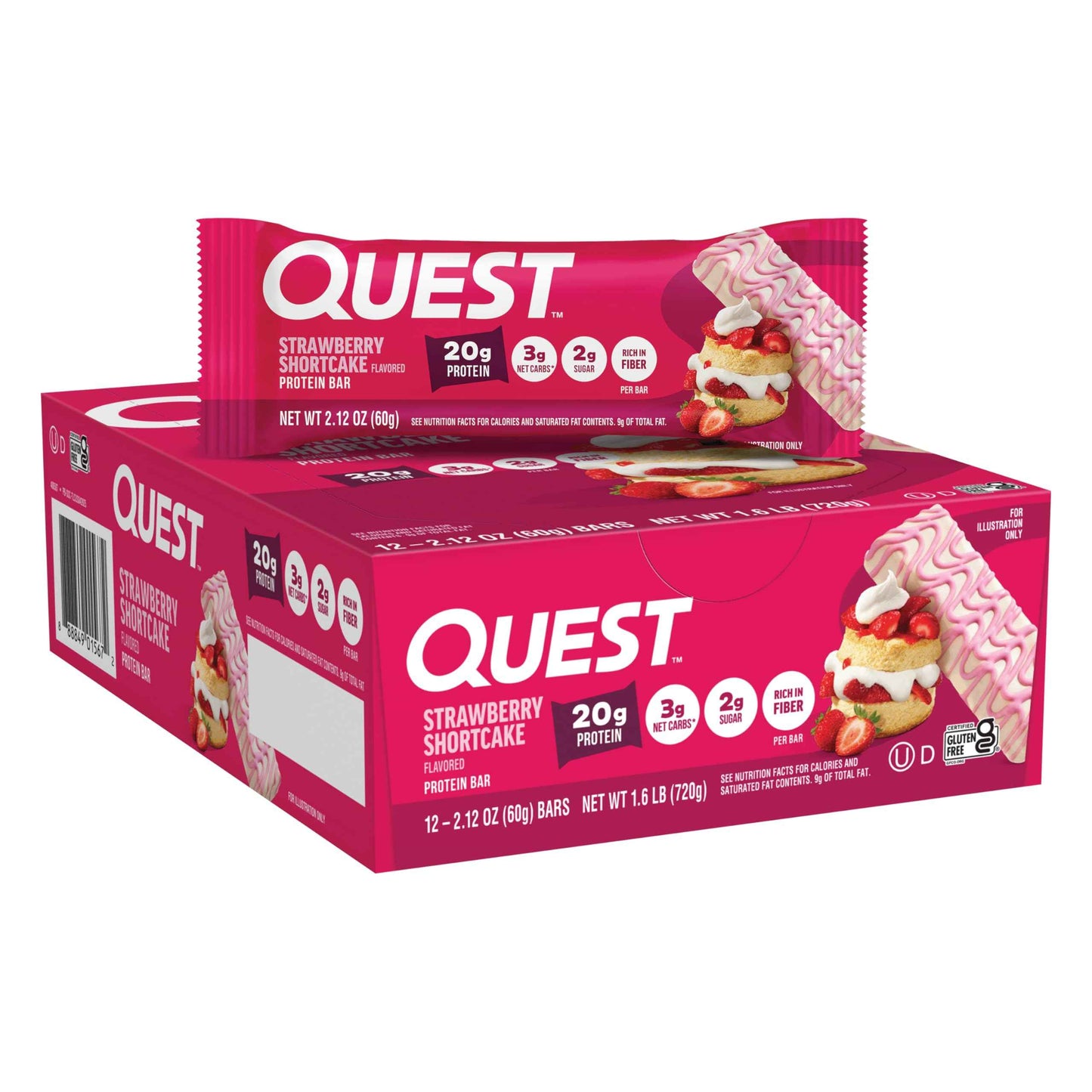 Quest Nutrition Ultimate Variety Pack Protein Bars, High Protein, Low Carb, Gluten Free, Keto Friendly