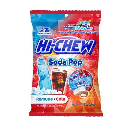 HI-CHEW Assorted, Green Apple Strawberry Mango Grape, Soft & Chewy Candy 2lb - 185+ Pieces Individually Wrapped - Made with Immensely Juicy Fruity Flavors
