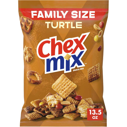 Chex Mix Turtle Snack Mix, Indulgent Snack Bag