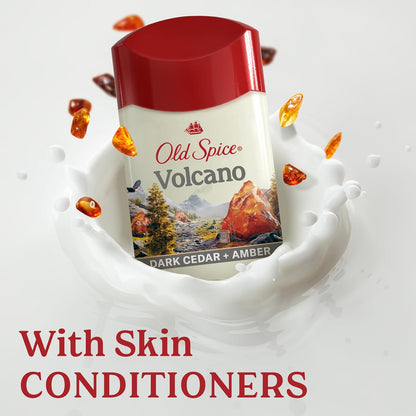 Old_Spice_Men's_Antiperspirant_&_Deodorant_Volcano_with_Charcoal,_2.6oz_(Pack_of_3)_with_Travel-Size_Swagger_Body_Wash