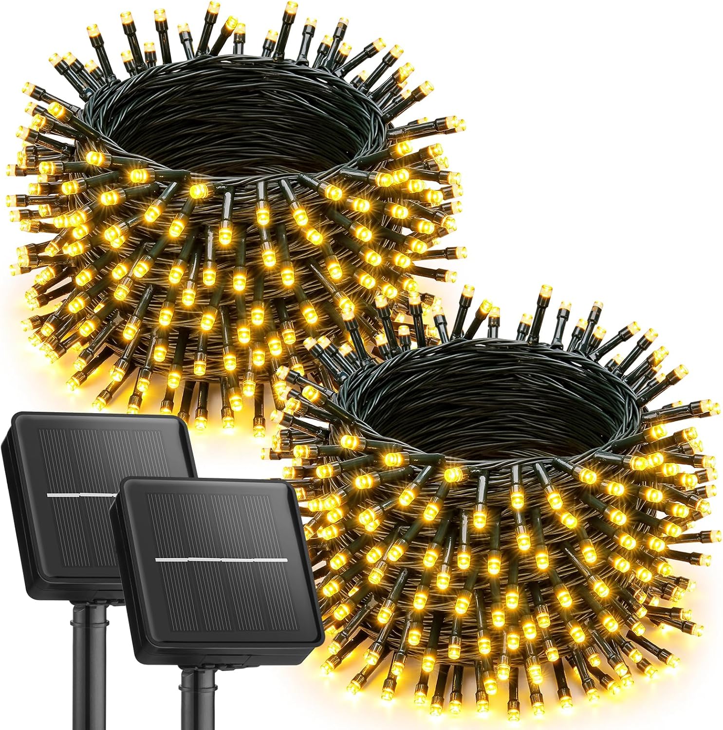 Brightown_2_Pack_Solar_Christmas_Lights,_LED_Solar_String_Lights_Outdoor_Waterproof_with_8_Modes,_Solar_Light_Outdoor_for_Patio_Yard_Tree_Garden_Party_Decorations