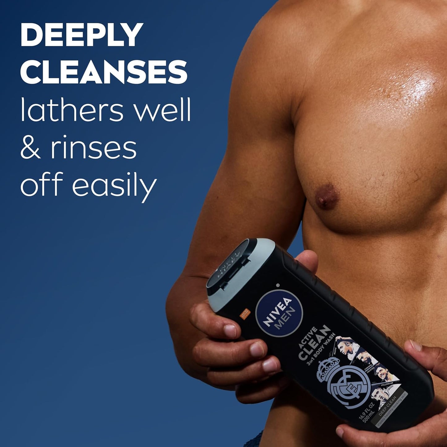 NIVEA_MEN_Real_Madrid_Limited_Edition_Design_Active_Clean_Body_Wash_with_Natural_Charcoal_for_Normal_to_Oily_Skin,_3-in-1_Charcoal_Body_Wash,_Face_and_Hair,_16.9_Fl_Oz_Bottle,_Pack_of_3