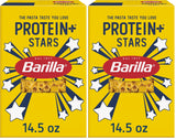 Barilla Protein+ (Plus) Stars Pasta,  plant based - Made from Lentils, Chickpeas & Peas - Non-GMO