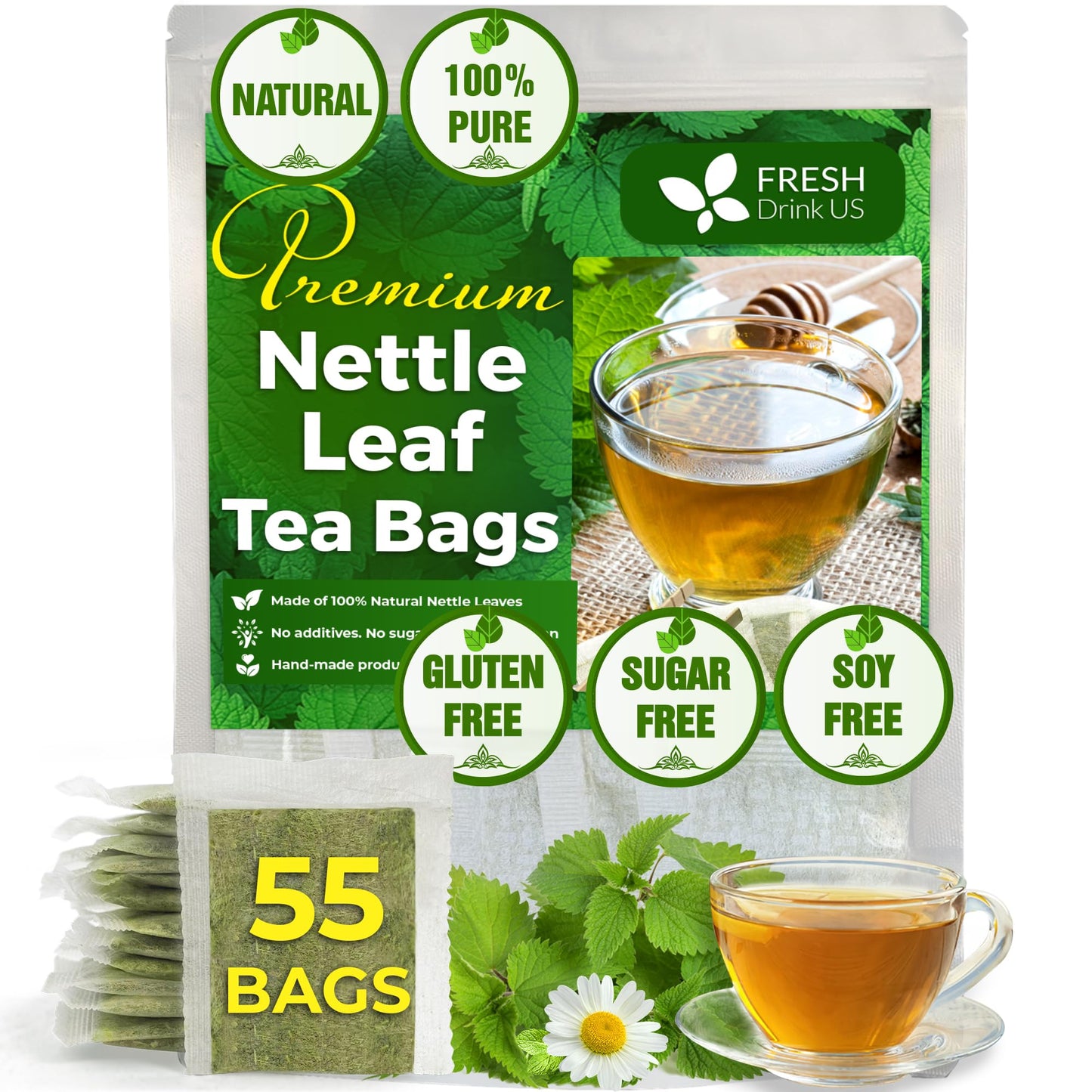 Nettle Leaves - 55 Bags