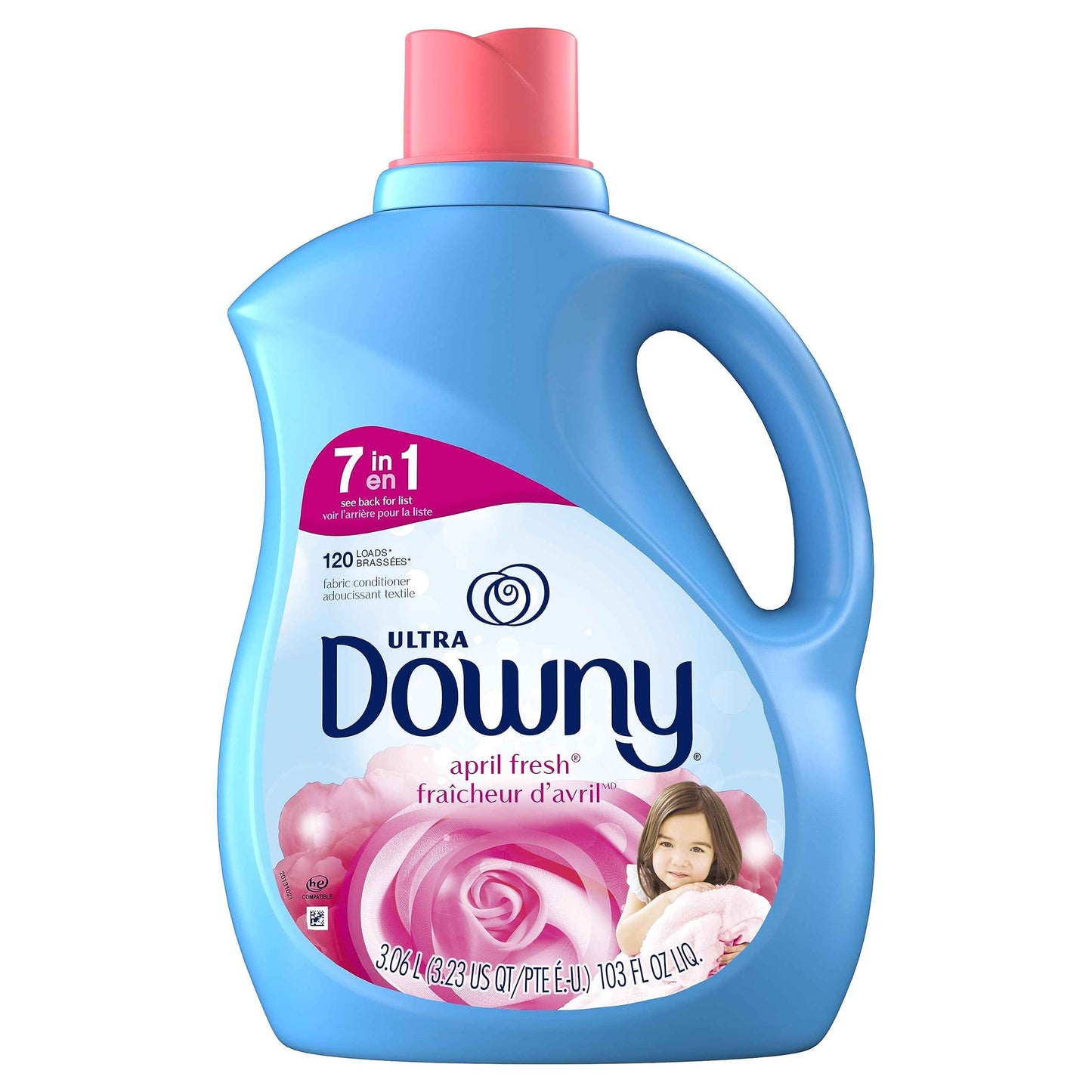 Downy Soft, 2 in 1 Soft and Fresh Liquid Fabric Softener, April Fresh, Fabric Conditioner Liquid provides softness and freshness for fabrics
