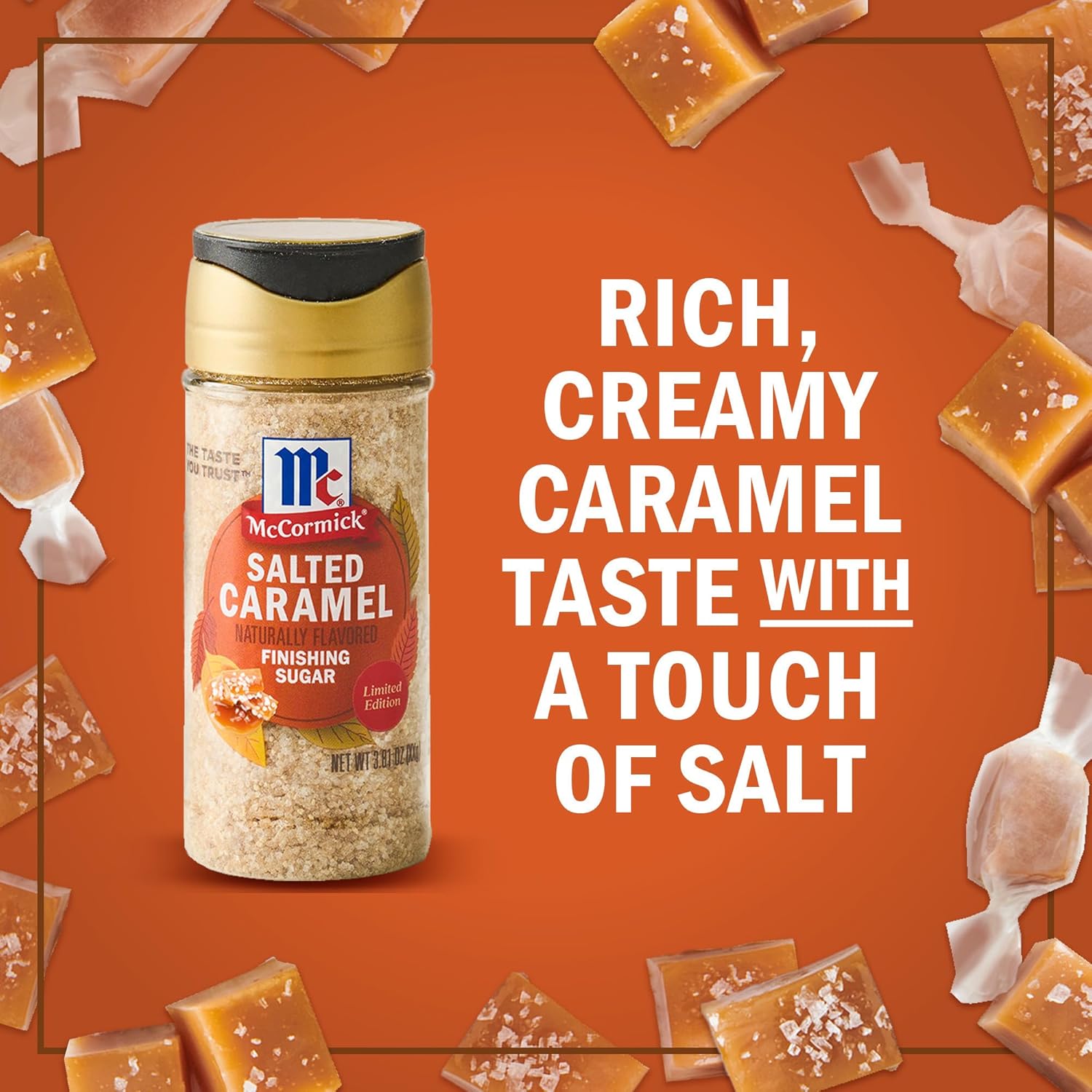 McCormick_Finishing_Sugar,_Salted_Caramel,_Limited_Edition,_Creamy_Caramel_Flavor_with_a_Touch_of_Salt,_For_Coffee,_Ice_Cream,_Brownies,_Popcorn,_Hot_Cocoa,_and_More,_3.81_oz