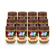 Dark Roast Creamy Peanut Butter - 15 Ounce (Pack of 12)