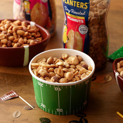 PLANTERS_Salted_Peanuts,_Dry_Roasted_Peanuts,_Party_Snacks,_Plant_Based_Protein,_Snacks_For_Adults,_16oz_(1_Jar)