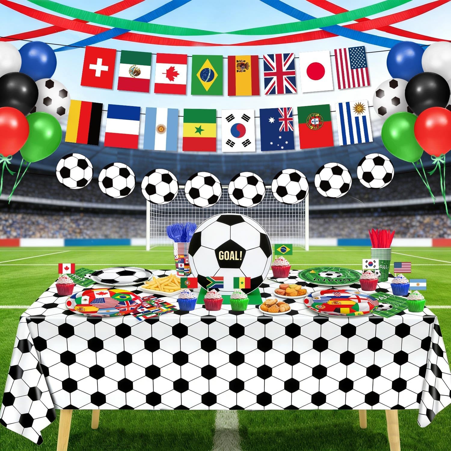 Soccer_Birthday_Party_Decorations_Includes_Plates,_Napkins,_Cups,_Banner,_Hanging_Swirls,_Tablecloths,_Balloons,_Cupcake_Toppers_for_2026_Soccer_Party_Decorations,_Serves_24