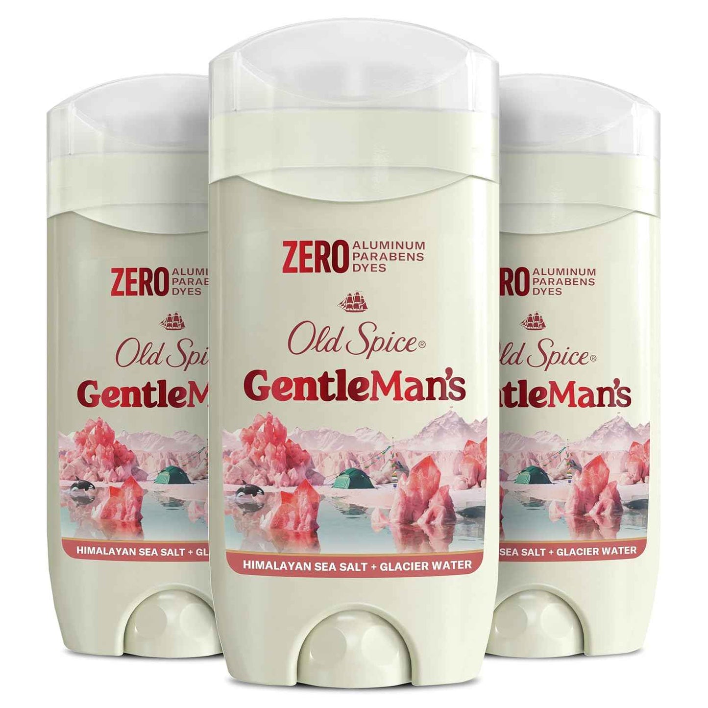 Old Spice GentleMan's Aluminum Free Dry Feel Deodorant for Men, 24/7 Lasting Freshness, Gentle on Skin with Skin Conditioners