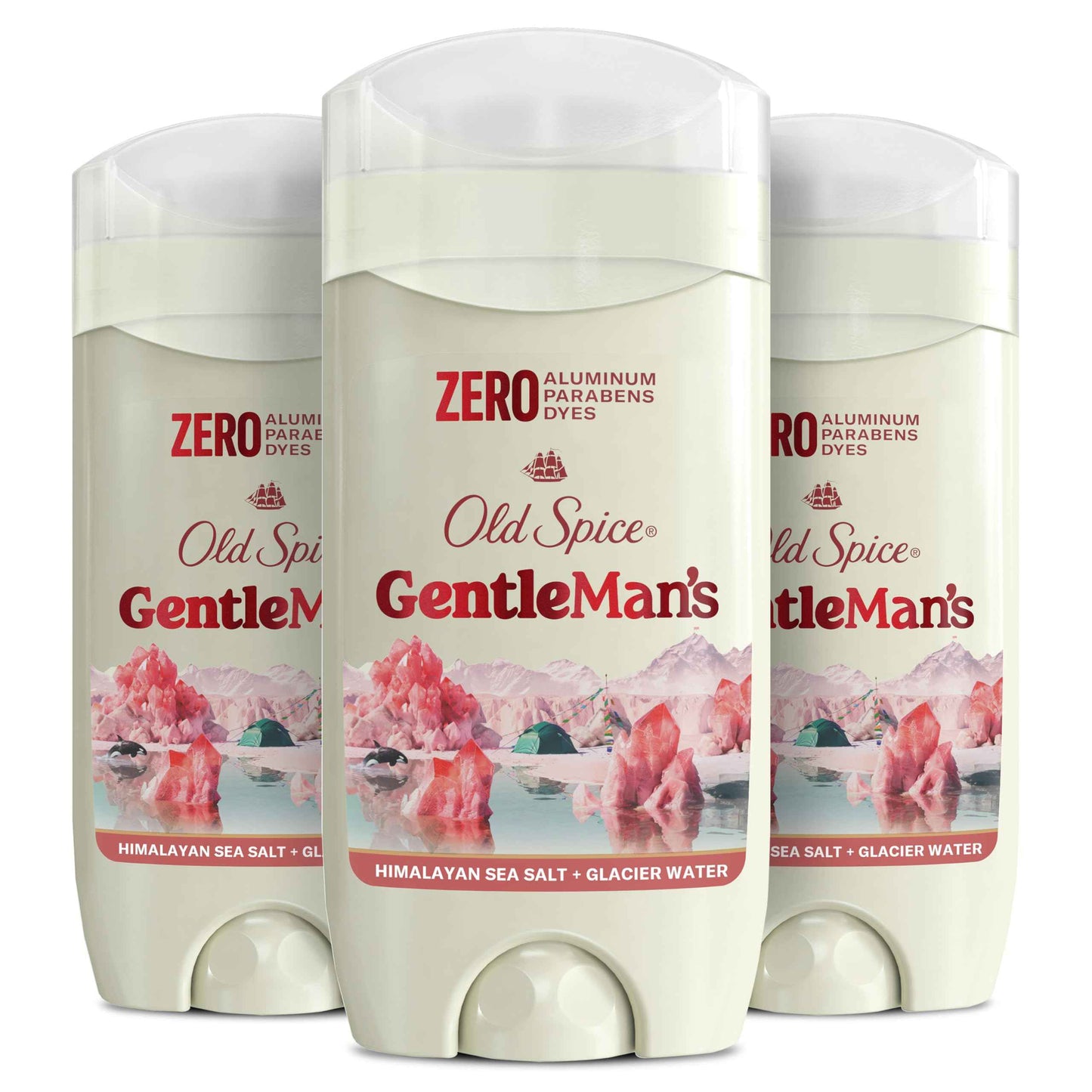 Old Spice GentleMan's Aluminum Free Dry Feel Deodorant for Men, 24/7 Lasting Freshness, Gentle on Skin with Skin Conditioners