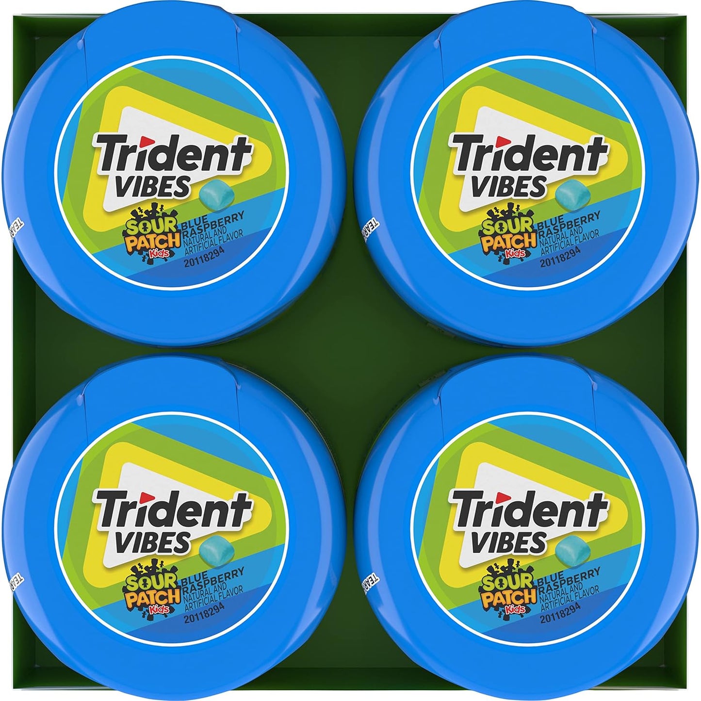 Trident_Vibes_SOUR_PATCH_KIDS_Blue_Raspberry_Sugar-Free_Chewing_Gum,_4_Bottles_of_40_Pieces_(160_Total_Pieces)