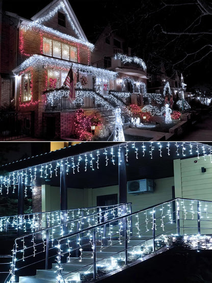 32.8FT_Icicle_Lights,_Christmas_Outdoor_with_400LED_75_Drops,_IP65_Waterproof_Eaves_Lights,_8_Modes,_for_Christmas_Eaves_Garden_Room_Decoration_Cool_White