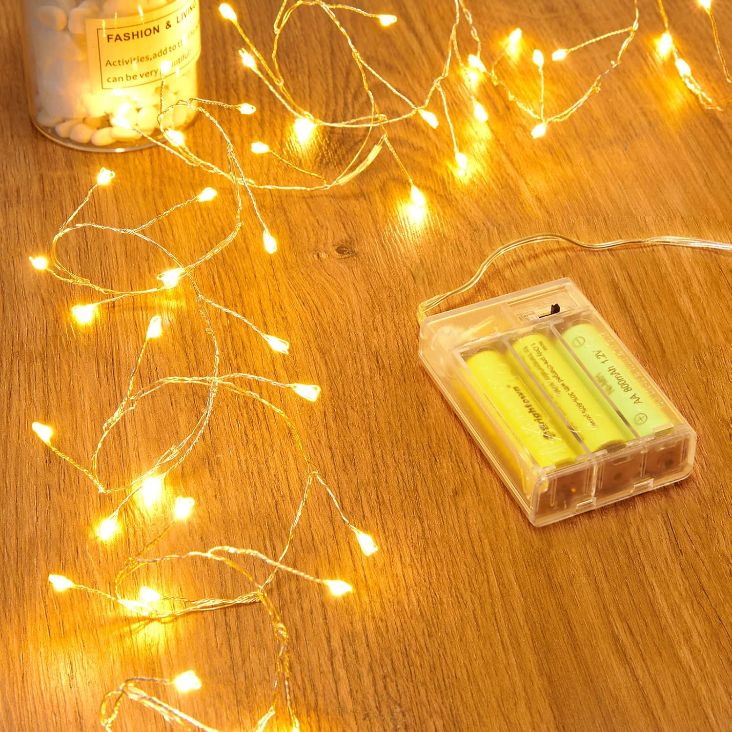 Fairy_Lights_Battery_Operated,_60_LED_Fairy_String_Lights_Waterproof_Silver_Wire_5_Feet_Firecracker_Starry_Light_for_DIY_Wreath_Home_Wedding_Party_Bedroom_Mason_Jar_Holiday_Christmas_Decorations