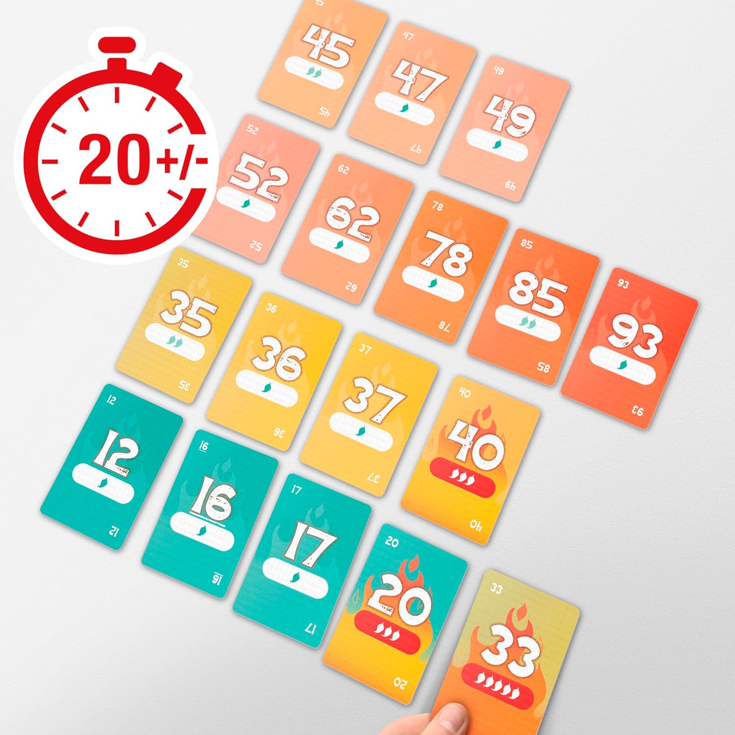 Beat_The_Heat_Game_|_Family_Party_Card_Game_for_Kids_and_Adults_|_Ages_8+_|_2_to_10_Players_|_20_Mins._|_Easy_to_Learn_Strategy_Card_Games_for_Groups