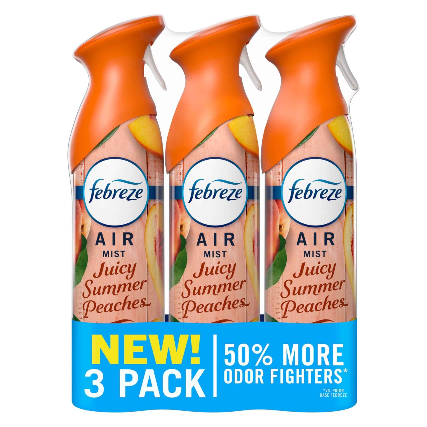 Febreze Air Mist, Air Freshener, Odor Fighting Room Spray, Deodorizer for Home Bathroom Kitchen Office Apartment,  Warm Ocean Breeze, Summer Golden Hour Variety Pack
