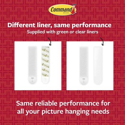 Command 20 lb XL Heavyweight Picture Hanging Strips, Damage-Free Hangers for Picture Frames, No Tools Required, Ideal for Home Room Wall Decor, White Adhesive