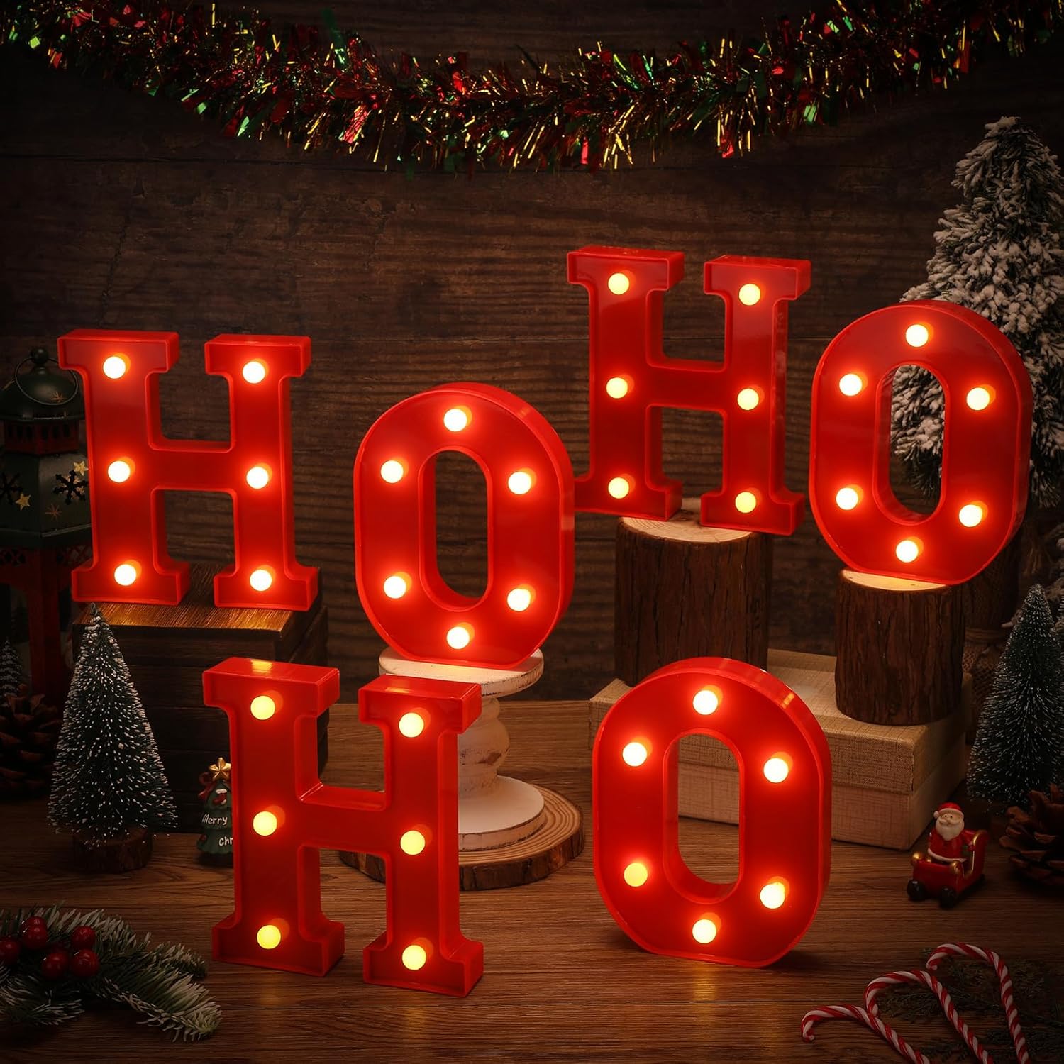 VIHOSE_Christmas_LED_Letter_Lights_Sign_Table_Indoor_Decoration_Light_up_Letters_Battery_Powered_Letter_for_Home_Bar_Christmas_Party_Bedroom_Tabletop_Indoor_Decoration_Gift_(HOHOHO)