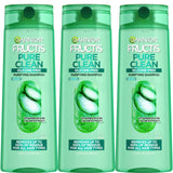 Garnier Fructis Pure Clean Purifying Shampoo, Silicone-Free, 12.5 Fl Oz