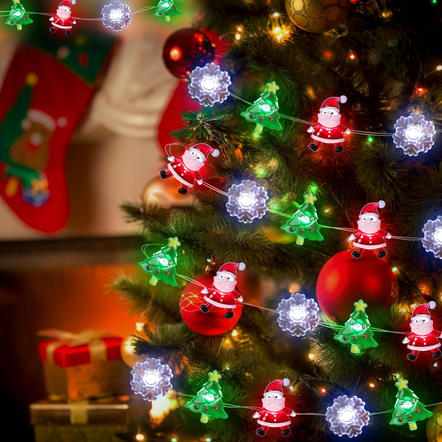 [Timer]_Christmas_Lights_Decorations,_10_FT_30_LED_Battery_Operated_Christmas_Tree_Santa_Snowflake_String_Lights,_8_Lighting_Modes_Waterproof_Xmas_Fairy_Lights_for_Home_Party_Indoor_Outdoor_Decor