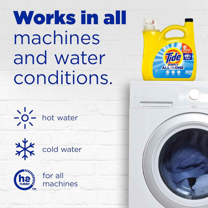 Tide Simply All-In-One Liquid Laundry Detergent