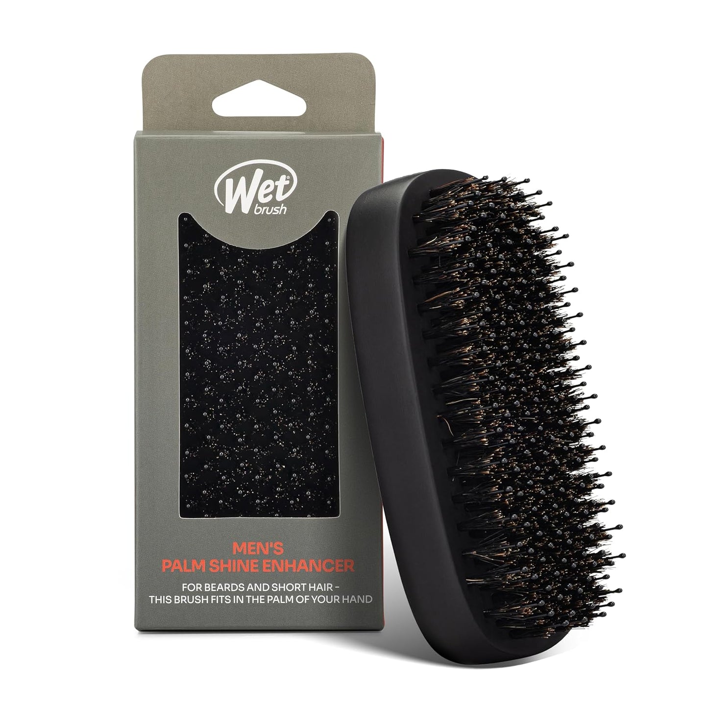 Wet_Brush_Shine_Enhancer_Hair_Brush_with_IntelliFlex_Bristles,_Short_Hair_&_Palm_Beard_Detangler_for_Men,_Detangling_Boar_Bristles,_Soft_&_Shiny_Strands,_For_Easy_Styling,_Black