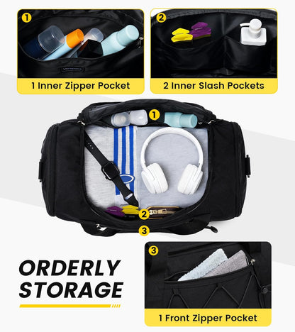 Vorspack_Gym_Bag_for_Men_-_18_Inches_Duffle_Bag_for_Travel_Duffel_Bag_with_Shoe_Compartment_Lightweight_Travel_Bag_for_Gym_Sports_Overnight_Weekender_-_Black