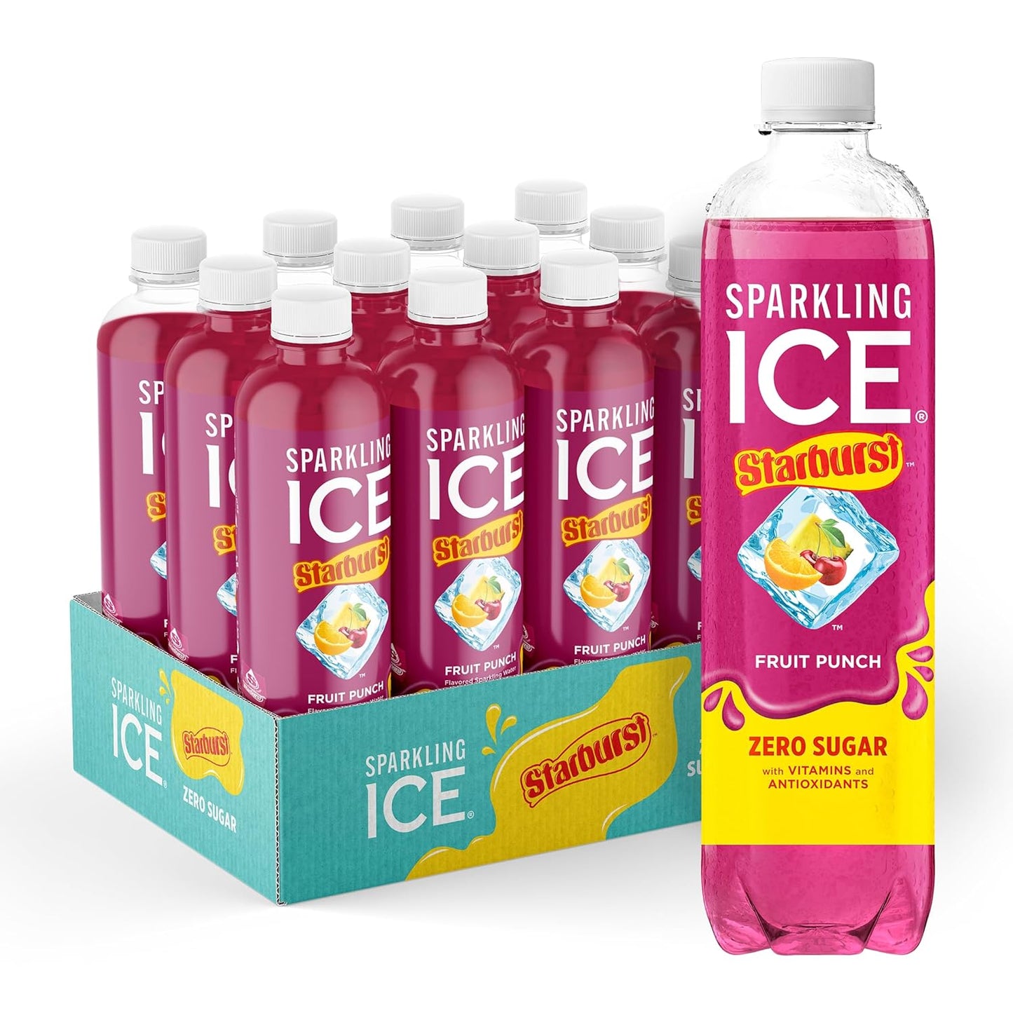 Sparkling_Ice_STARBURST_Fruit_Punch,_Zero_Sugar_Flavored_Sparkling_Water,_with_Vitamins_and_Antioxidants,_Low_Calorie_Beverage,_17_fl_oz_Bottles_(Pack_of_12)