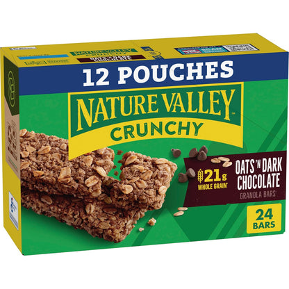 Nature_Valley_Crunchy_Granola_Bars,_Oats_'n_Dark_Chocolate,_24_Bars,_17.88_OZ_(12_Pouches)