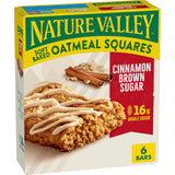 Nature Valley Soft Baked Oatmeal Squares, Cinnamon Brown Sugar, 12 Bars, 14.88 oz
