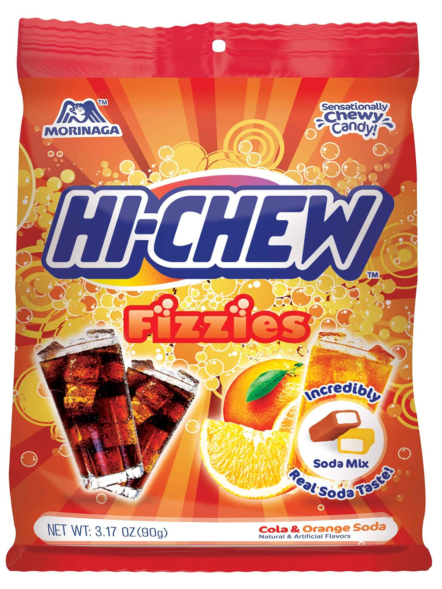 HI-CHEW Assorted, Green Apple Strawberry Mango Grape, Soft & Chewy Candy 2lb - 185+ Pieces Individually Wrapped - Made with Immensely Juicy Fruity Flavors