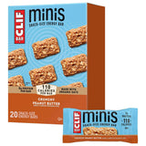 CLIF BAR Minis - Crunchy Peanut Butter - Made with Organic Oats - 5g Protein - Non-GMO - Plant Based - Snack-Size Energy Bars - 0.99 oz