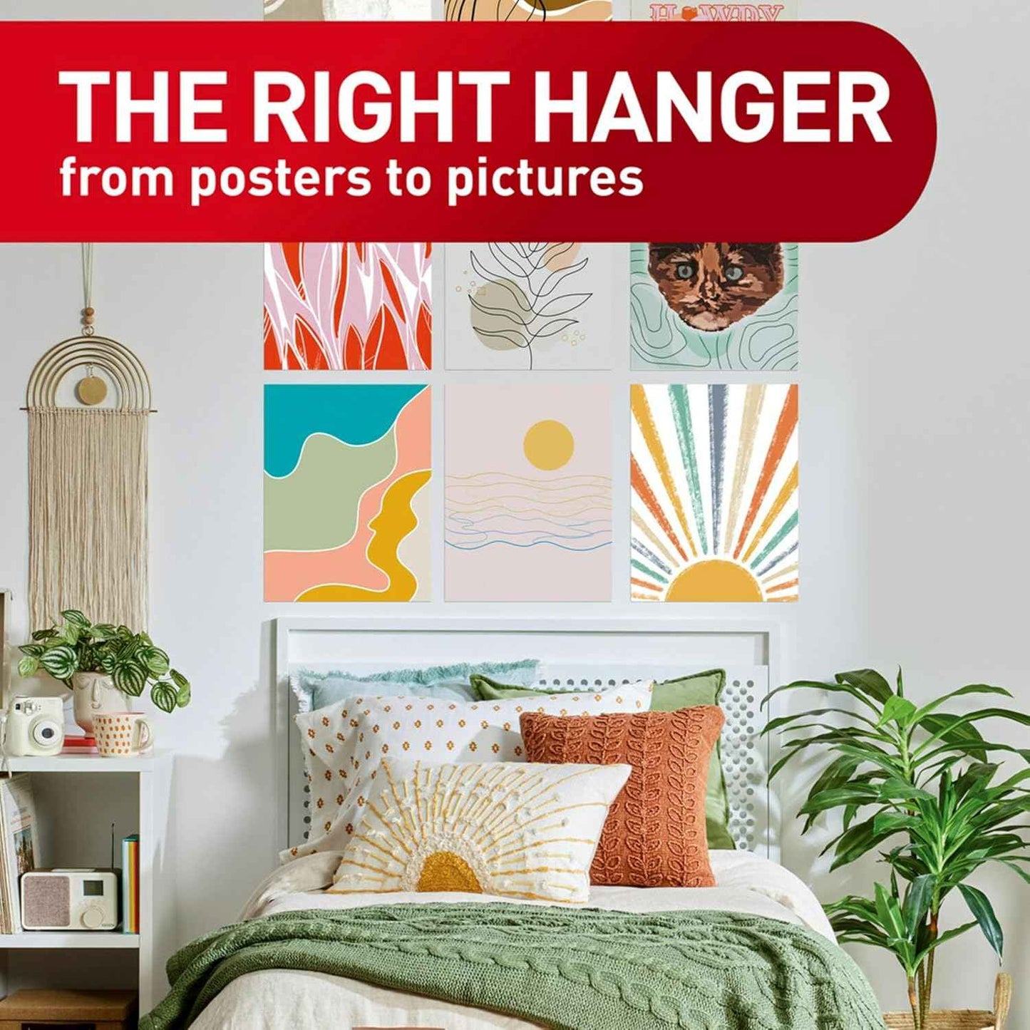 Command Poster Strips Value Pack, Damage-Free Poster Hangers, No Tools Requried, Great for Home, Room, Wall, Office, and Dorm Decor, White Adhesive